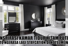 Aesthetic ala Pinterest! 5 Inspirasi Kamar Tidur Hitam Putih, Auto Ngerasa Lagi Staycation di Hotel Mewah