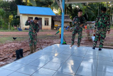 Mempererat Hubungan Antara TNI dan Masyarakat, Satgas Yonif 144 Jaya Yudha Gelar Giat Ini