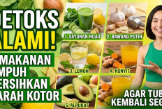 Detoks Alami! 5 Makanan yang Ampuh Bersihkan Darah Kotor Agar Tubuh Kembali Segar