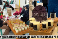 MALIKA Produk Berkelas Mitra Binaan PT PDC, Lilin Aromaterapi Eksklusif Jadi Buah Tangan Peserta Workshop ESG