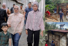 Usai Wabup Lahat Terpilih Berkunjung, Rumah Pasutri Warga Ulak Lebar Langsung Direnovasi