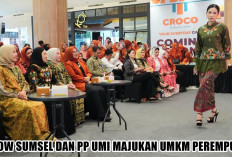 Warnai Kebangkitan Ekonomi Lokal, BKOW Sumsel dan PP UMI Majukan UMKM Perempuan Lewat Wastra Sumsel
