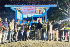 Kapolres OKU Selatan Sambangi Pos Satkamling Desa Gunung Terang, Apa Tujuannya?