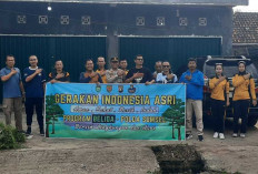 Perkuat Gerakan Indonesia ASRI, Polres Prabumulih Hadirkan Ruang Publik Bersih dan Sehat