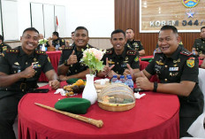 Dandim 0405 Lahat Hadiri Langsung Sertijab Kasilog Kasrem 044 Gapo, Ini Penampakannya 