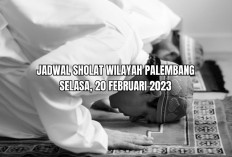 Jadwal Sholat Wilayah Palembang Beserta Niat, Hari Ini Selasa 20 Februari 2024