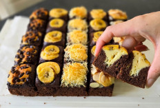 Choco Cheese Banana Bread, Resep Moist Anti Gagal! Pakai Loyang Sekat, Hasilnya Cakey dan Cepat Matang!
