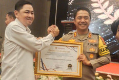 KEREN! Polres Ogan Ilir Terima Penghargaan Ini dari Ombudsman RI