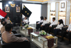 Jenderal Bintang Dua Ini Terima Audiensi Kakanwil BPN Provinsi Sumsel 