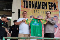  Mimpi Pemain Muda Sumsel Dimulai, Orang Nomor 1 di Mapolrestabes Palembang Buka Turnamen EPA SFC U-20