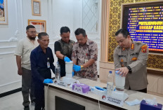 Barang Bukti Sabu Seberat 1,4 Kg Satres Narkoba Polrestabes Palembang Musnahkan, Begini Caranya