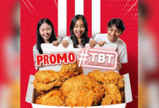 Kamis Manis! Ada Promo KFC TBT Dapatkan 5 Ayam Goreng, Cuma Bayar Rp60.000an