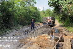 Jalan Antar Desa di Muba Diperbaiki, Kolaborasi CSR dan Gotong Royong Warga