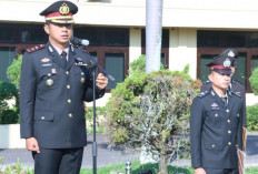 Kapolres Ogan Ilir Pimpin Upacara Peringatan Hari Lahir Pancasila, Ini yang Disampaikan