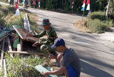 Sinergi TNI dan Rakyat, Satgas TMMD Ke-129 Kodim Salatiga Rehabilitasi RTLH di Desa Cukil