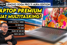 Lenovo Yoga Pro 7i Aura Edition: Laptop Tipis dengan Intel Core Ultra & Fitur Aura Canggih