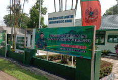Dukung dan Sukseskan Pemilu 2024, Kodim 0429/Lamtim Wilayah Kodam II/Swj Serentak Pasang Banner Netralitas TNI