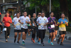 Korem 043/Gatam Meriahkan Hari Bakti PUPR Ke-78 ikuti Lari 5K