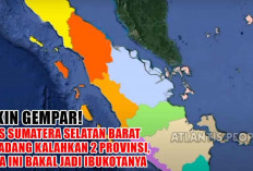 Bikin Gempar! Luas Sumatera Selatan Barat Digadang Kalahkan 2 Provinsi, Kota Ini Bakal Jadi Ibukotanya