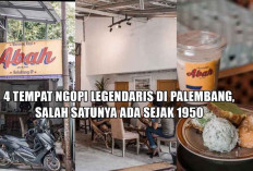 4 Tempat Ngopi Legendaris di Palembang, Salah Satunya Ada Sejak 1950