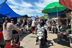 Jelang Idul Adha, Pasar Pedamaran OKI Ramai Dipadati Warga