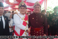 Palembang Kota Tertua Rayakan HUT Ke-1.342, SMB IV Fauwaz Diradja Pompa Spirit Para Pemimpin