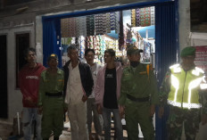 Sisir Satkamling, Babinsa Koramil 405-08 Jarai Berkolaborasi dengan Linmas dan Komduk 