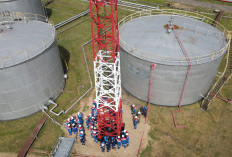 Integrasi Sistem Proteksi Petir di Kilang Pertamina Plaju Jaga Keandalan Operasi