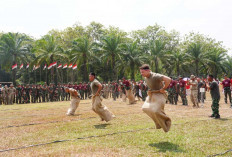 Seru! Prajurit US Army Ikut Lomba 17 Agustus Bareng TNI AD di Puslatpur Martapura