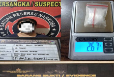 Sapu Bersih Peredaran Narkotika, Polres Muara Enim Tangkap Empat Pengedar Sabu dan Ganja