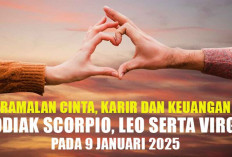 Peluang Baru Menanti! Ramalan Cinta, Karir dan Keuangan Zodiak Scorpio, Leo Serta Virgo Pada 9 Januari 2025