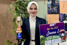 BIKIN BANGGA! Mahasiswi Jurnalistik UIN Raden Fatah Raih Juara Nasional News Anchor