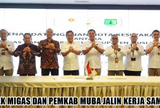Tandatangani Nota Kesepakatan Sinergi Kegiatan Hulu Migas di Muba dengan SKK Migas, ini Harapan Bupati Toha