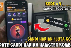 Gunakan Sandi Harian Hamster Kombat Hari Ini, 1 Agustus 2024 dan Segera Panen Jutaan Koin, Dijamin Auto Cuan!