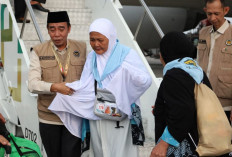 443 Jemaah Haji Kloter 15 Mendarat di Tanah Air, Fase Pemulangan Debarkasi Palembang Sisakan Satu Kloter