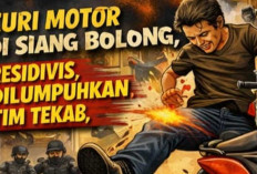 Residivis Kambuhan Ditangkap Polisi, Sempat Melawan Petugas Hingga Ditembak 