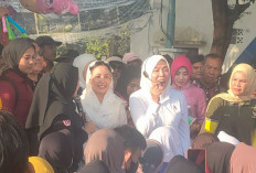 Ribuan Warga di 18 Kecamatan Palembang Antusias Ikuti Senam Sehat Bersama Fitrianti-Nadriana