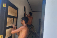 Progres Positif, 2 Warga Desa Lubuk Tampang Kerjakan Tahapan di Rehab RTLH Program TMMD Kodim Lahat Ini
