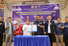 Dewi Sastrani Hadiri Bulan Bhakti Karang Taruna, Pasar Murah Jadi Buruan Warga Palembang