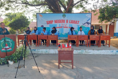 Bak Panggung Politik, 4 Pasang Calon Pengurus OSIS SMPN 8 Lahat Bersaing, Begini Respon Kepsek