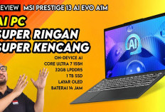 MSI Prestige 13 AI EVO A1M: Definisi Laptop AI PC Super Tipis dan Kencang Terbaik 2026