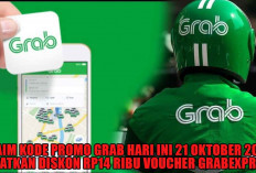 Klaim Kode Promo GRAB Hari Ini 21 Oktober 2024 Dapatkan Diskon Rp14 Ribu Voucher GrabExpress