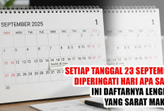 Setiap Tanggal 23 September Diperingati Hari Apa Saja? Ini Daftarnya Lengkap yang Sarat Makna!