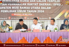 KPU Muratara Tetapkan 25 Anggota DPRD Terpilih, Berikut Nama-nama dan Jadwal Pelantikan 