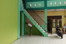 Percantik Pembangunan Balai Posyandu di Desa Lubuk Tampang, Tahapan Ini Dilaksanakan Satgas TMMD Kodim Lahat