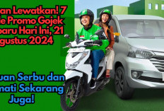 Spesial Hari Ini! 7 Kode Promo Gojek Terkini untuk 21 Agustus 2024, Segera Gunakan dan Nikmati Keuntungannya!