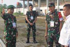 Bersama Pangdam, Danrem Gatam Ikut Amankan Kunjungan Kerja Presiden Joko Widodo di Lampung Selatan