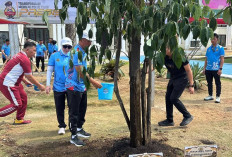 Kapolda Sumsel Pimpin Penanaman Pohon, Polda Sumsel Perkuat Dukungan Pelestarian Lingkungan