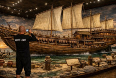 Megahnya Armada Maritim Sriwijaya: Rekonstruksi Kapal Legendaris Nusantara Dihidupkan Kembali Lewat AI