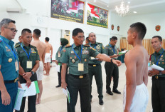 Pangdam II Sriwijaya Memimpin Sidang Pantukhirda Calon Taruna Akademi TNI TA. 2024